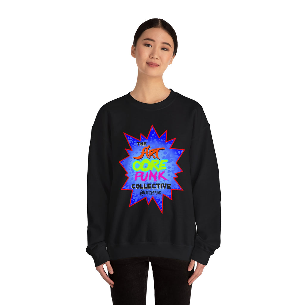 'The Art Core Punk Collective' - Crewneck Sweatshirt