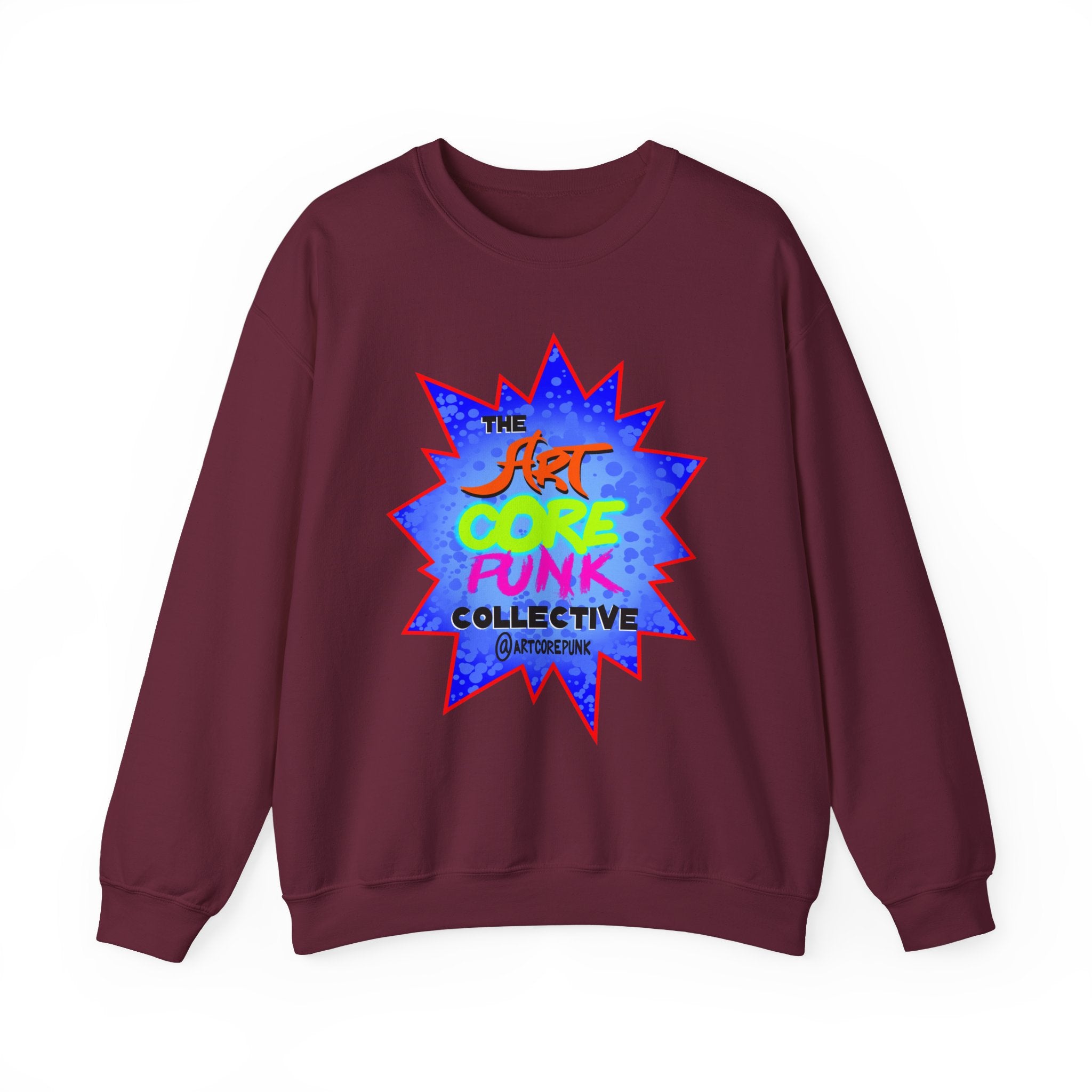'The Art Core Punk Collective' - Crewneck Sweatshirt