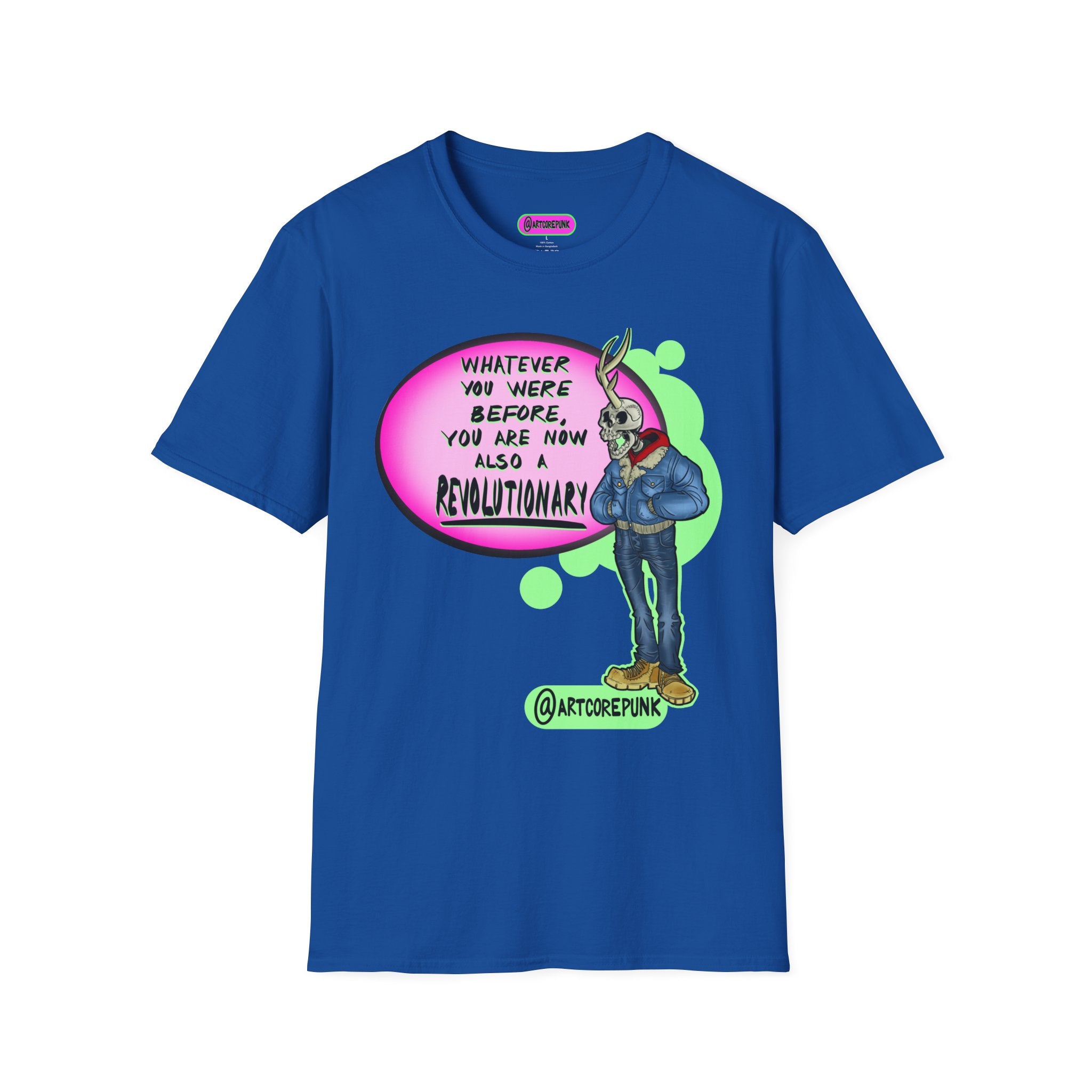 'The Skantler' ACP Graphic T-Shirt — “You Are Now Also a Revolutionary”