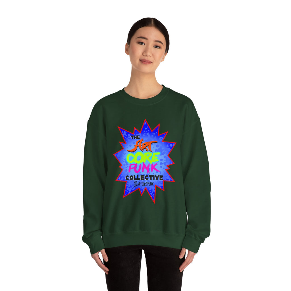 'The Art Core Punk Collective' - Crewneck Sweatshirt