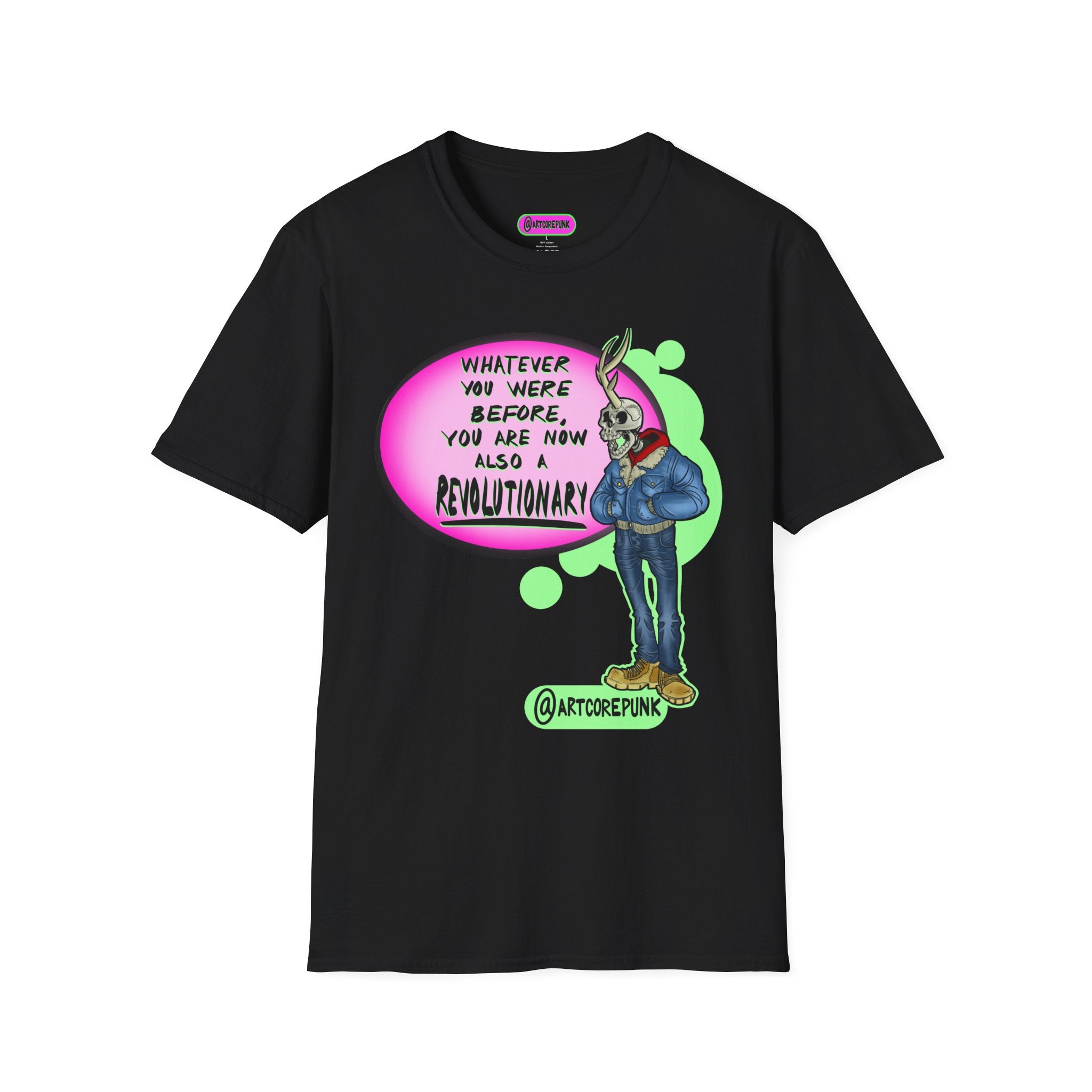 'The Skantler' ACP Graphic T-Shirt — “You Are Now Also a Revolutionary”