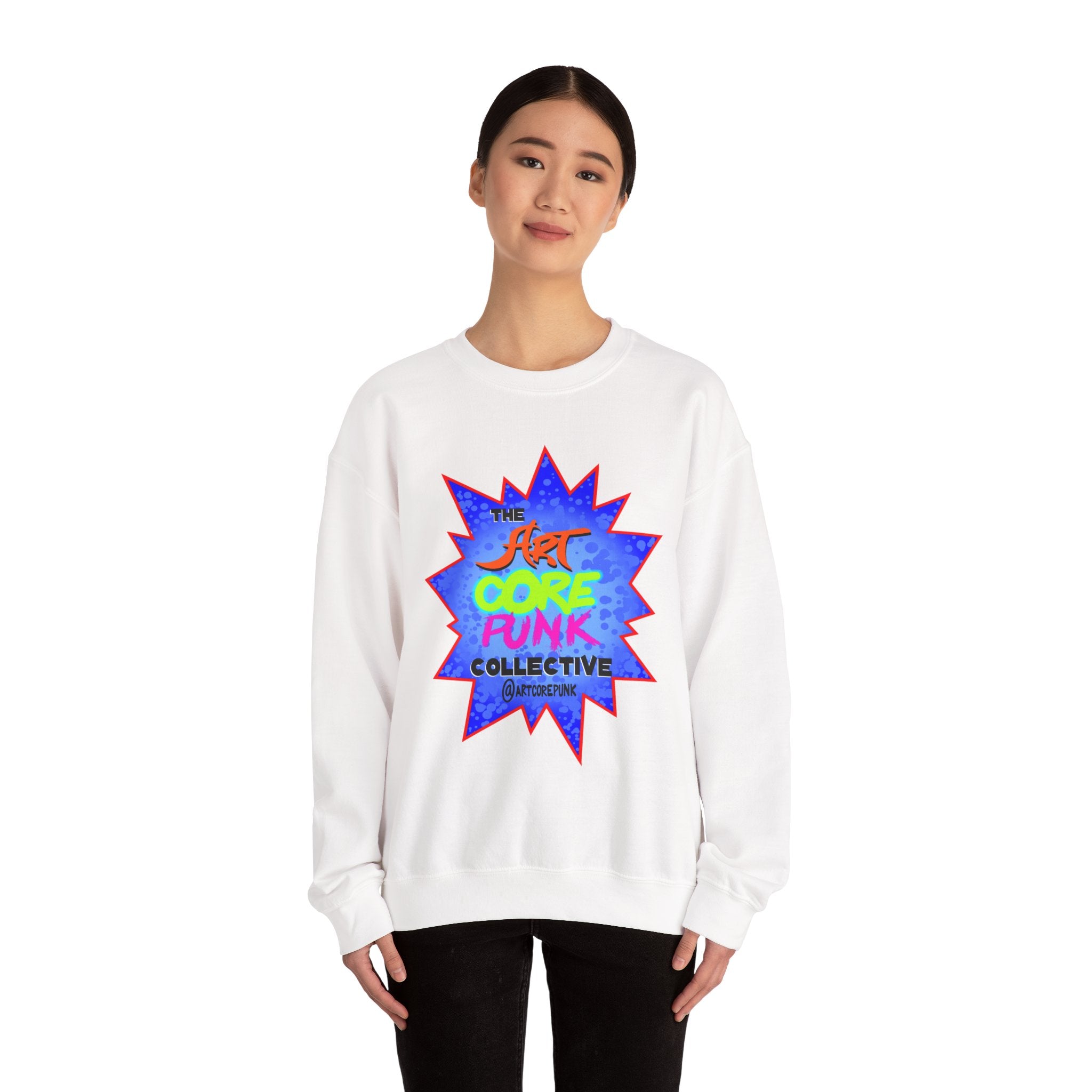 'The Art Core Punk Collective' - Crewneck Sweatshirt