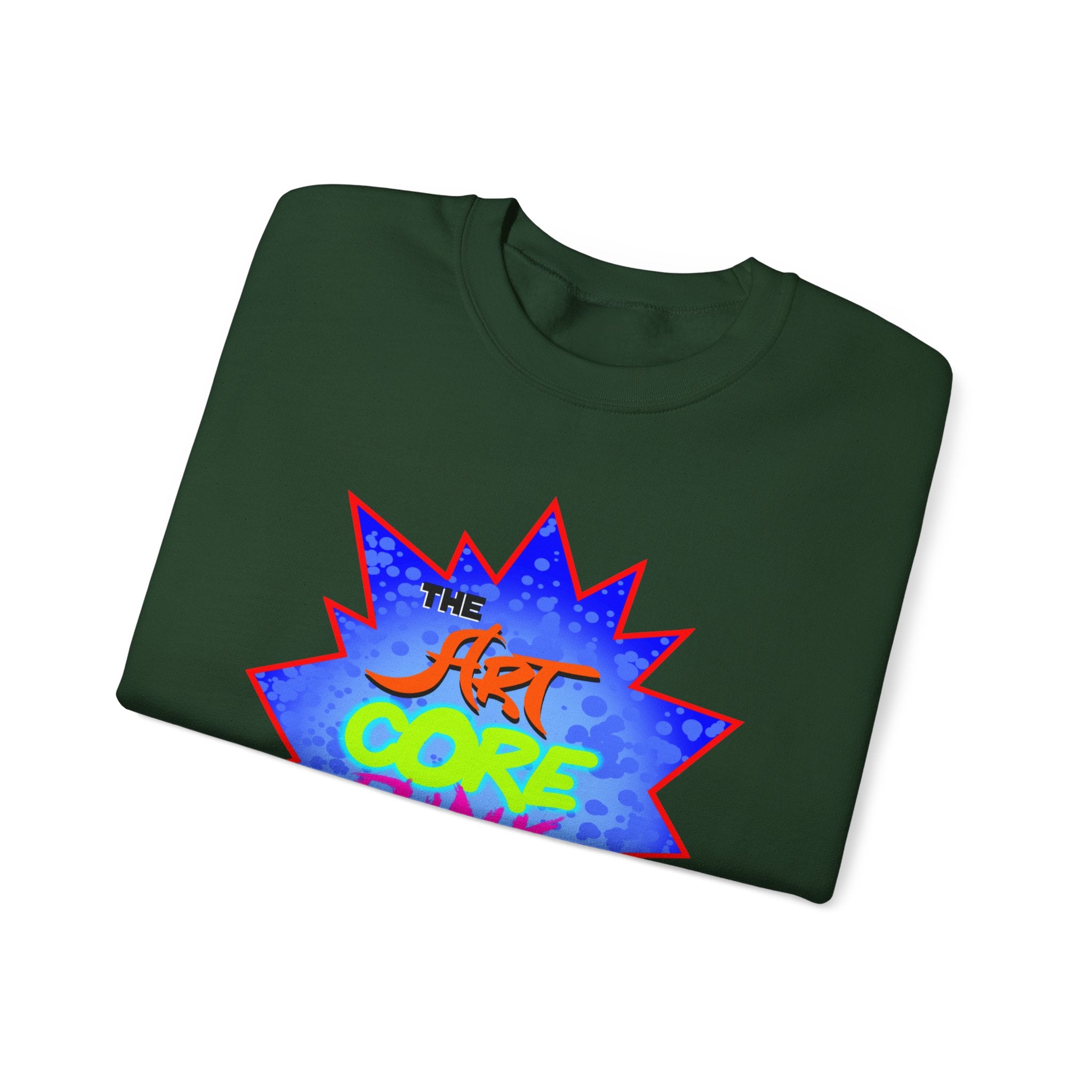 'The Art Core Punk Collective' - Crewneck Sweatshirt