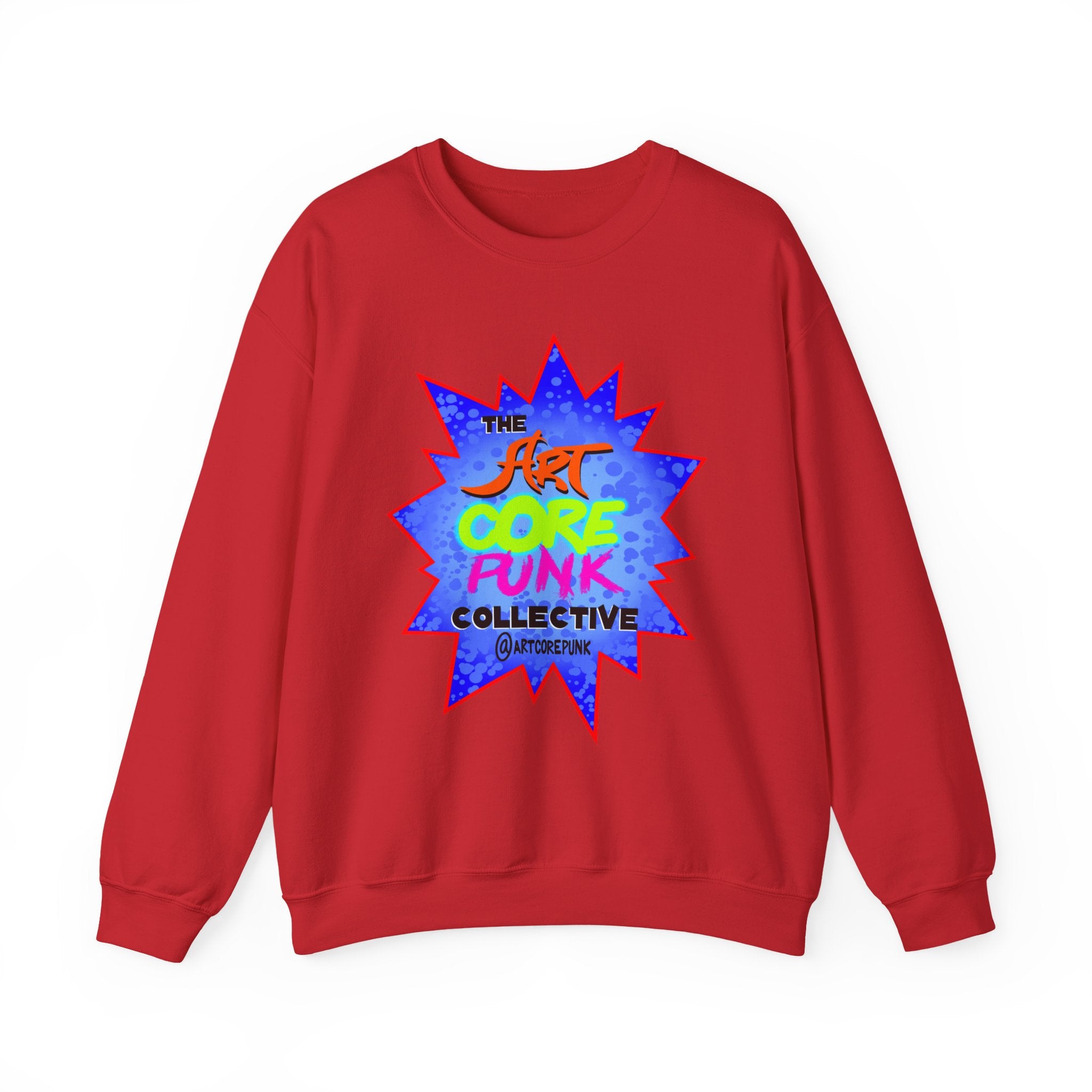 'The Art Core Punk Collective' - Crewneck Sweatshirt