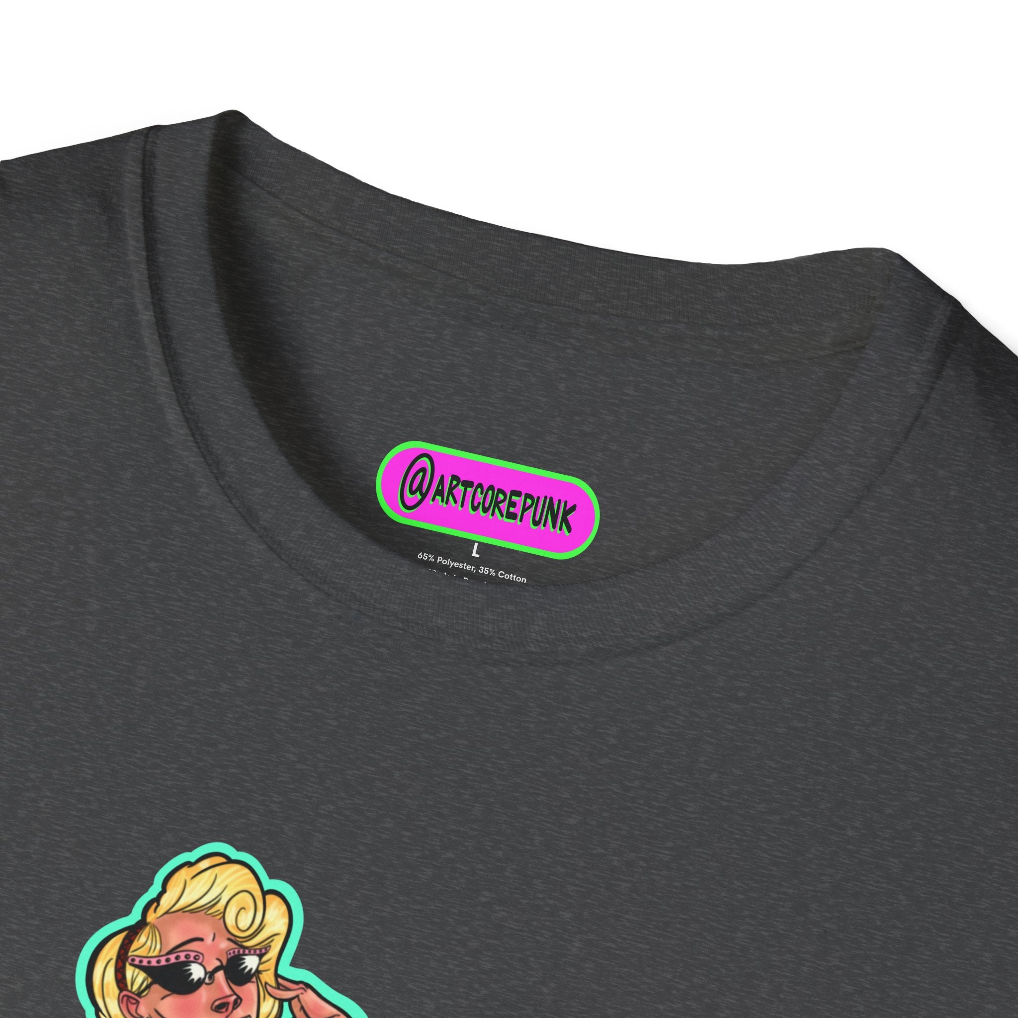 'Trixie' Graphic T-Shirt — Retro Glam 'Glamorous Girl' Design