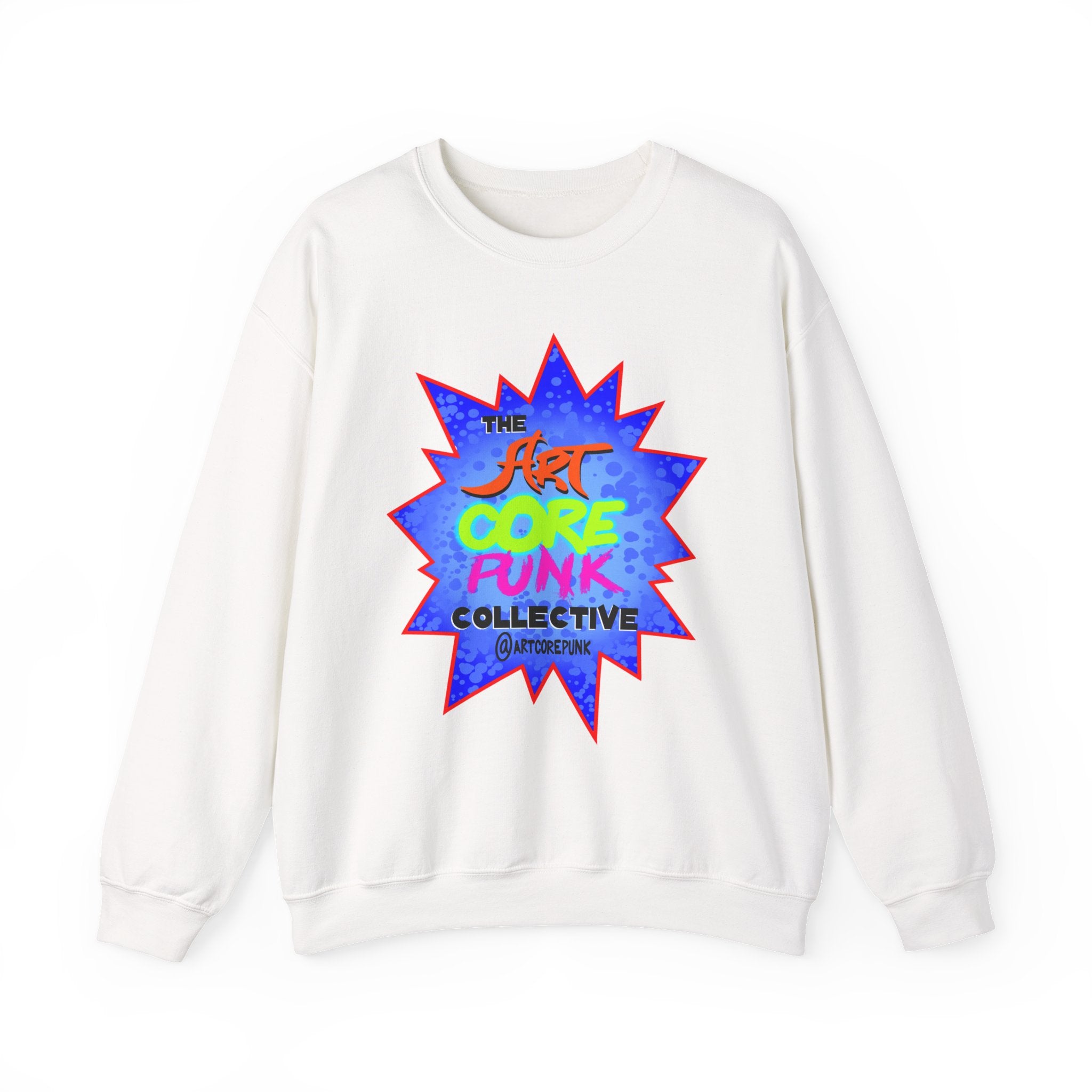 'The Art Core Punk Collective' - Crewneck Sweatshirt