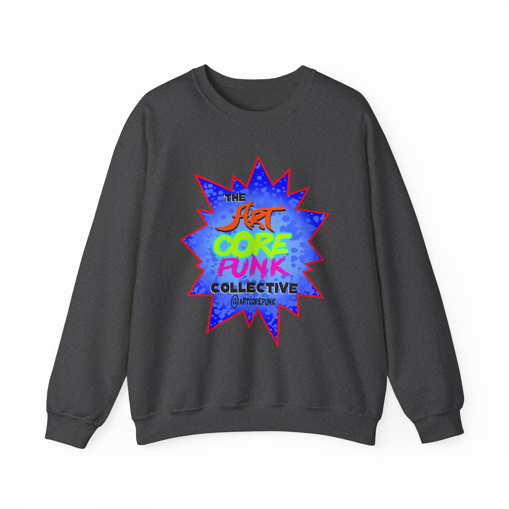 'The Art Core Punk Collective' - Crewneck Sweatshirt