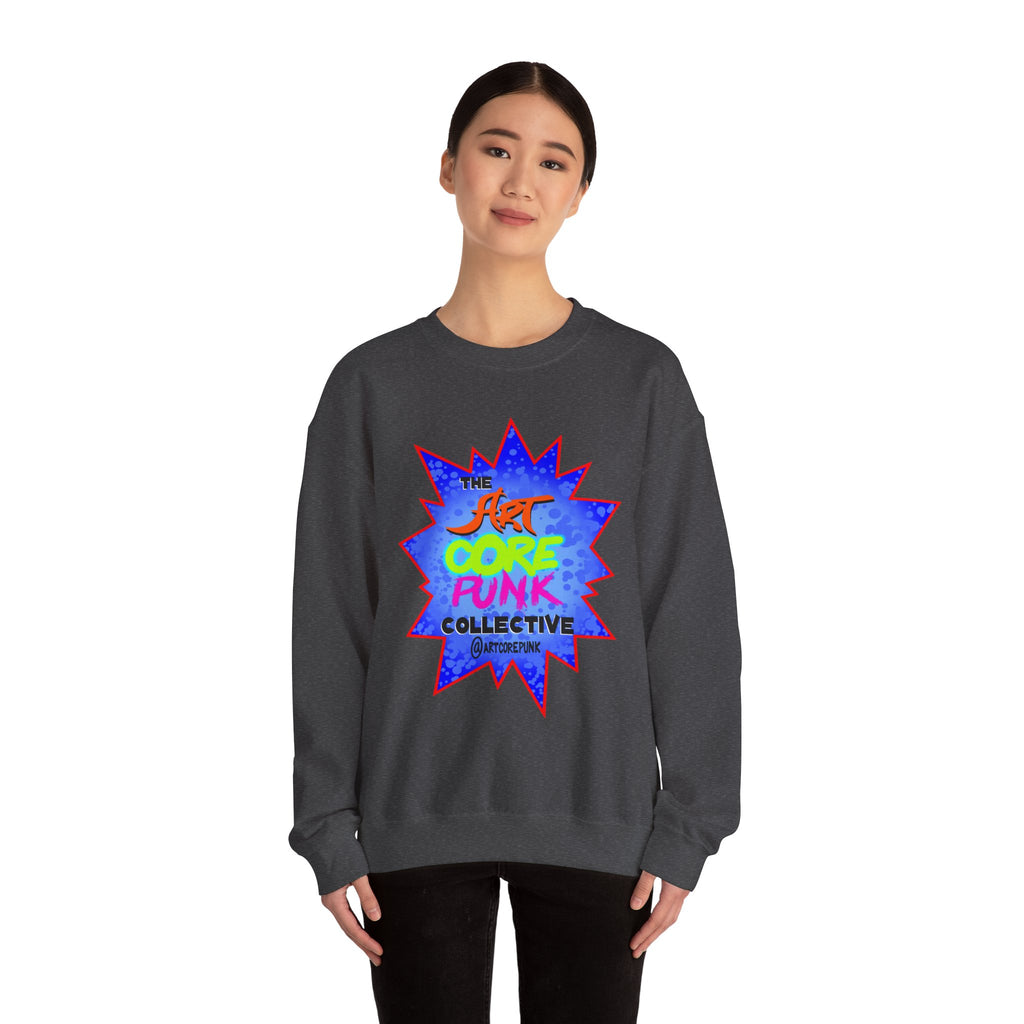 'The Art Core Punk Collective' - Crewneck Sweatshirt