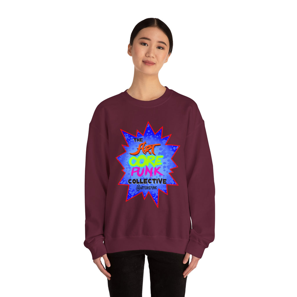 'The Art Core Punk Collective' - Crewneck Sweatshirt