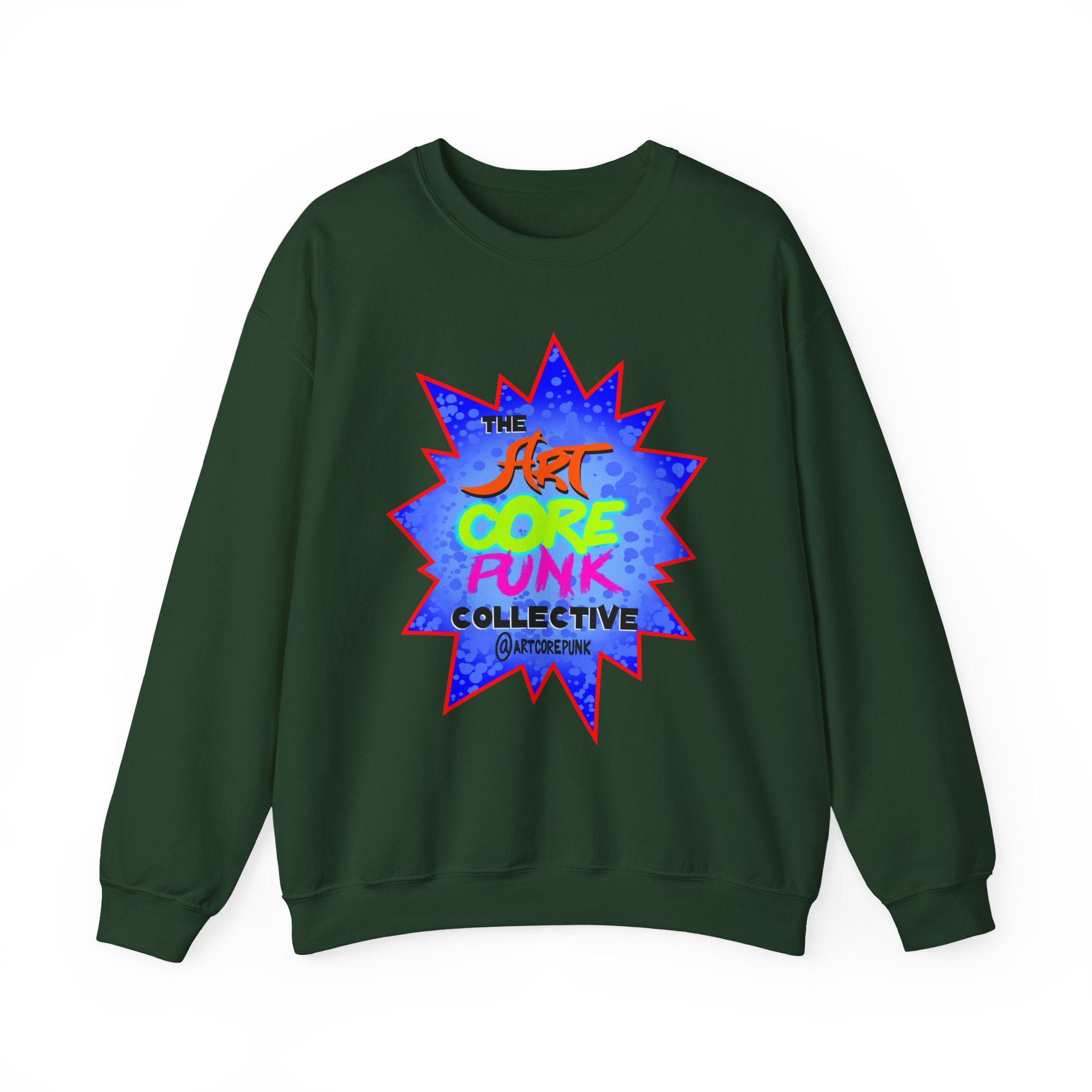 'The Art Core Punk Collective' - Crewneck Sweatshirt
